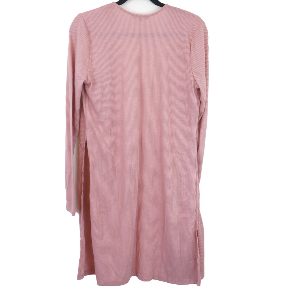 Blush Ribbed Cardigan - Picture 3 of 5